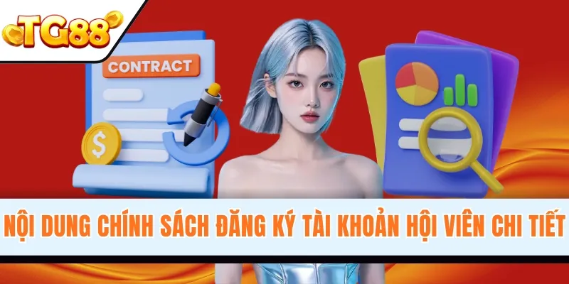 Nội dung chính sách đăng ký tài khoản hội viên chi tiết